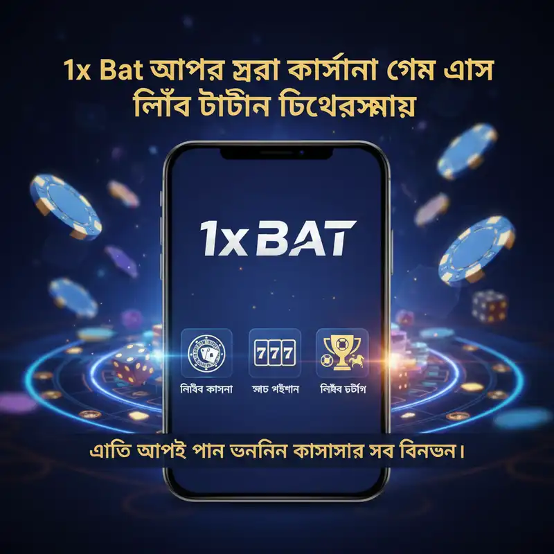 1x Bat ক্যাসিনো গেম এবং লাইভ বেটিং ইন্টারফেস